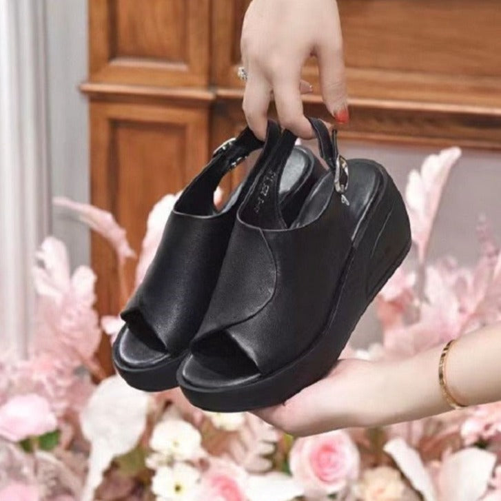 Sandália Anatômica de Plataforma UltraComfort