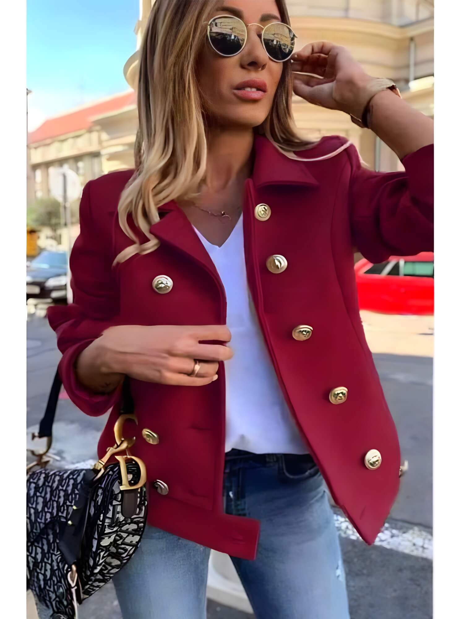 Casaco Feminino Curto Marguerite