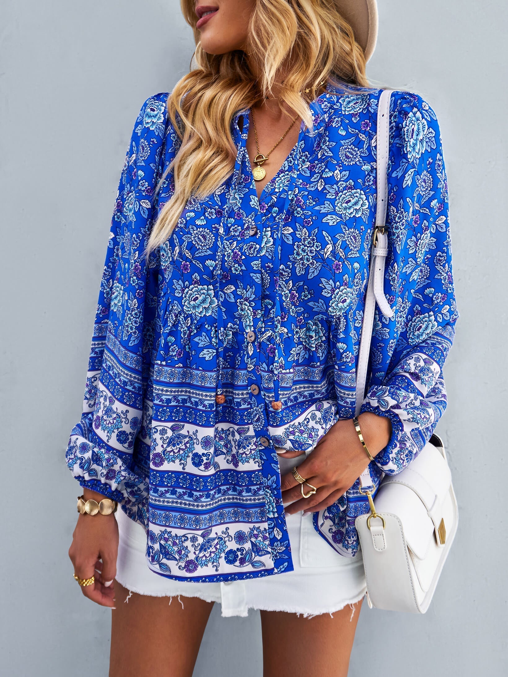 Camisa de Viscose Chéri