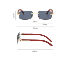 Óculos de Sol Retangular Marion