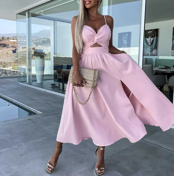 Vestido Allure Sofisticado Tecido Premium