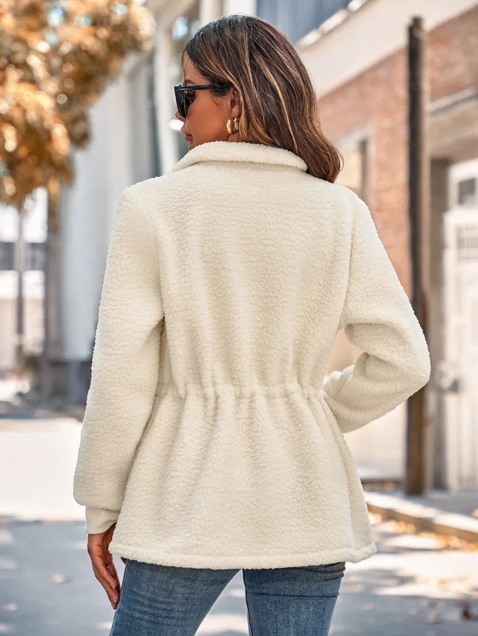 Casaco Feminino de Pelúcia Tiffany