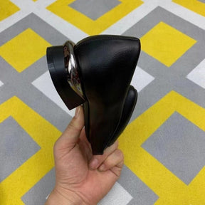 Sapato Confortável Feminino de Salto Chaussure