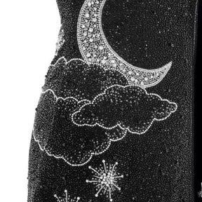 Vestido Curto Paetê Modern Pérola