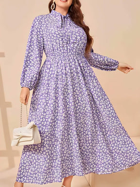 Vestido Mídi Bordelais - Plus Size