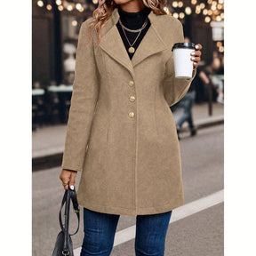 Casaco Feminino de Lã Batida Lysandra