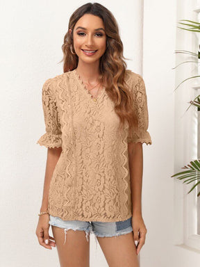 Blusa de Renda Pulsatille