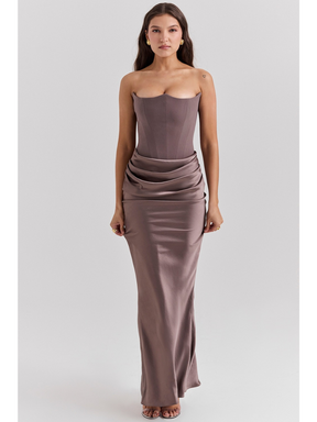 Vestido Longo Modelador Corselet Modern La Noche - GOLDEN ERA