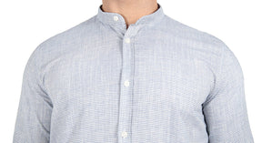 CAMISA MANGA LONGA SLIM FIT GOLA PADRE LISTRAS