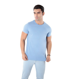 CAMISETA BÁSICA GOLA REDONDA - MODA