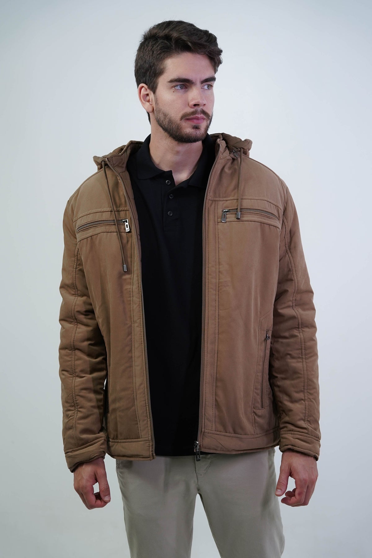 JAQUETA DUO ESSENTIAL CASACO DUPLA FACE 2 EM 1