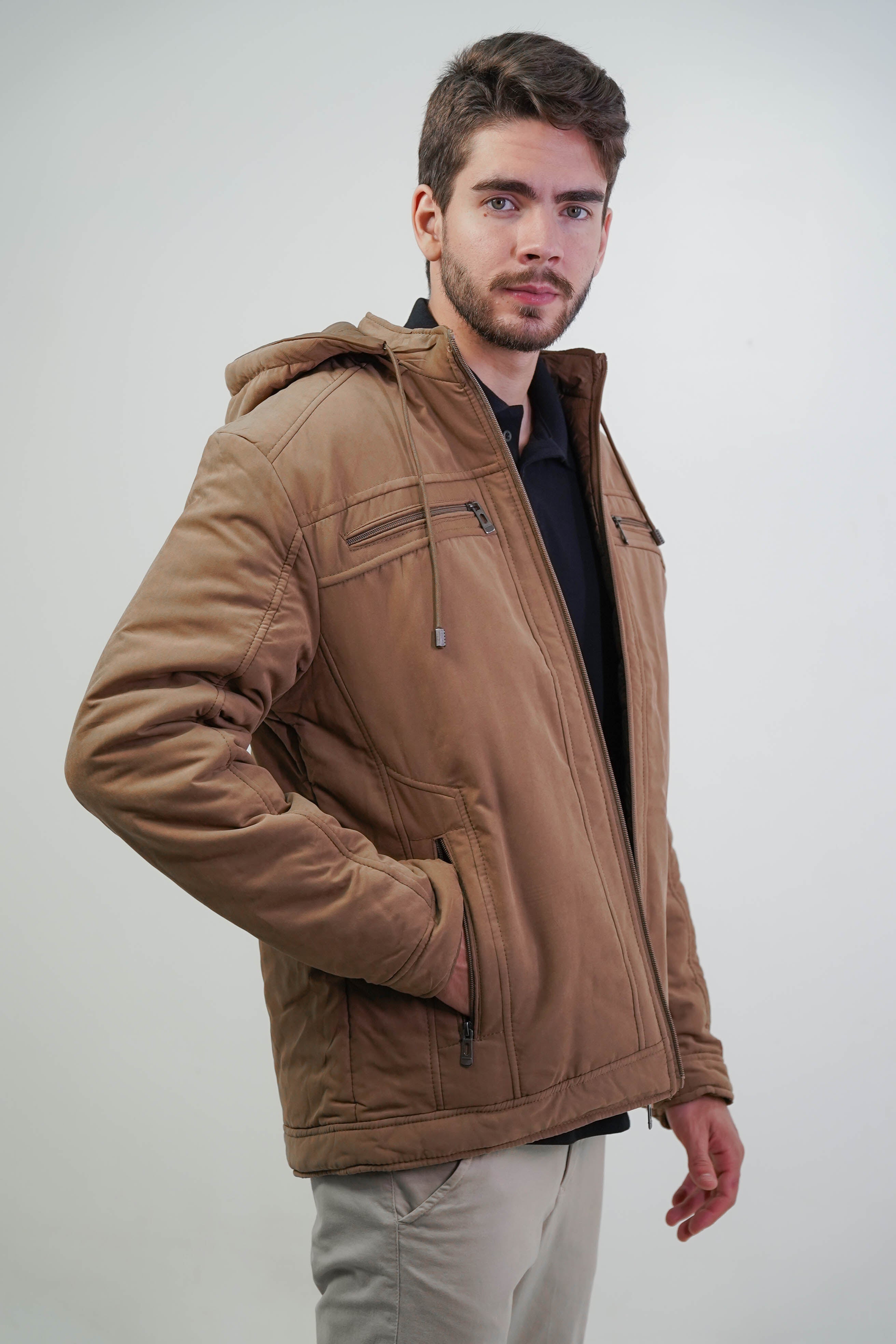 JAQUETA DUO ESSENTIAL CASACO DUPLA FACE 2 EM 1