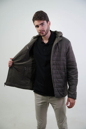 JAQUETA DUO ESSENTIAL CASACO DUPLA FACE 2 EM 1