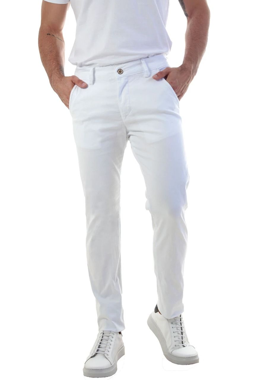 CALÇA ALFAIATARIA SKINNY SARJA COM ELASTANO