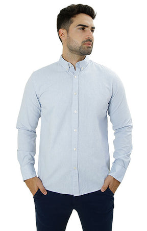 CAMISA MANGA LONGA SLIM FIT OXFORD BUTTON DOWN