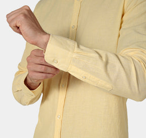 CAMISA MANGA LONGA LINHO SLIM FIT