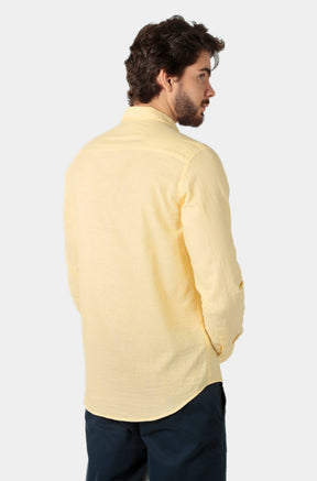 CAMISA MANGA LONGA LINHO SLIM FIT