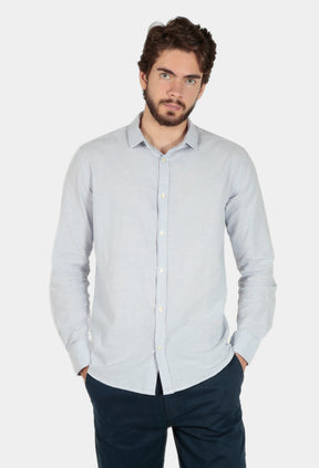 CAMISA MANGA LONGA LINHO SLIM FIT