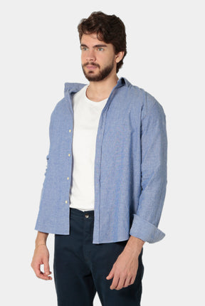 CAMISA MANGA LONGA LINHO SLIM FIT