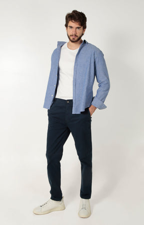 CAMISA MANGA LONGA LINHO SLIM FIT