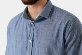 CAMISA MANGA LONGA LINHO SLIM FIT