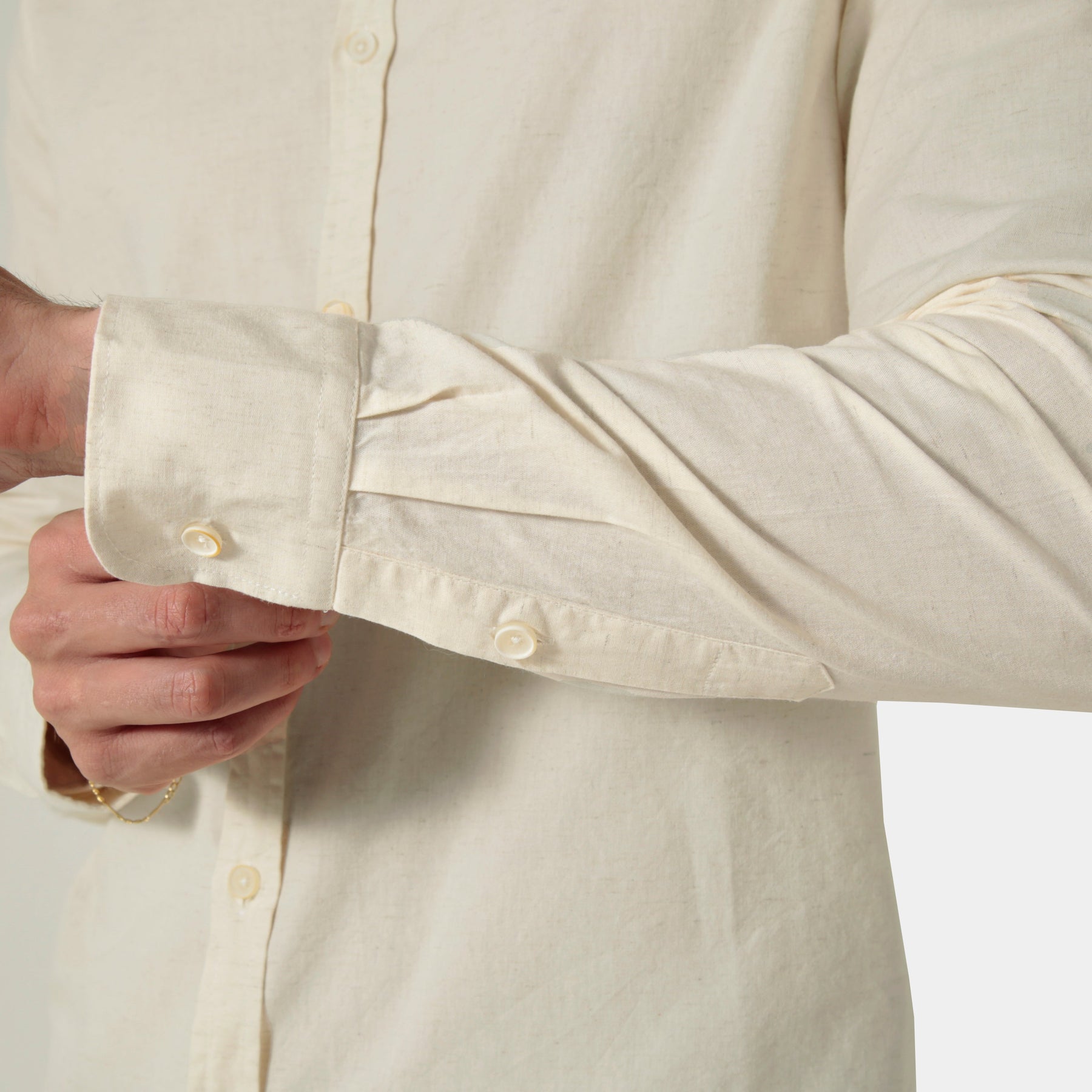 CAMISA MANGA LONGA LINHO SLIM FIT