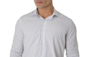 CAMISA MANGA LONGA SLIM FIT ALGODÃO EGÍPCIO