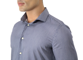 CAMISA MANGA LONGA SLIM FIT ALGODÃO EGÍPCIO