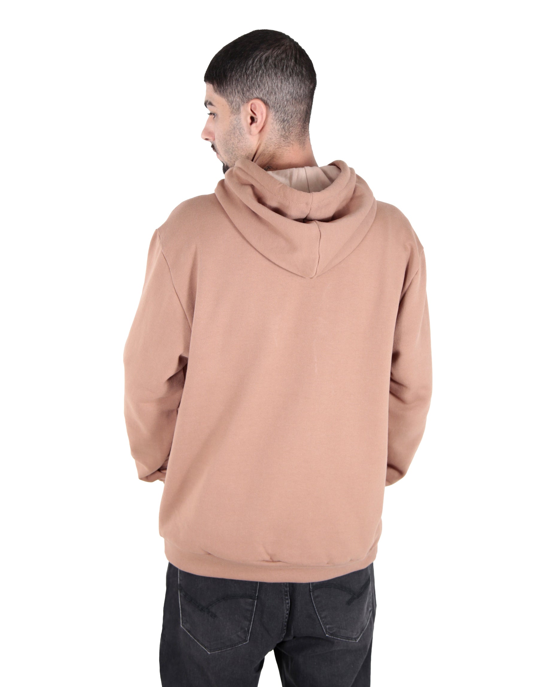 MOLETOM HODDIE CANGURU LISO FELPADO 2 CABOS