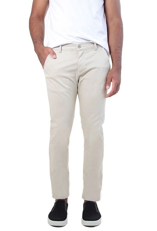 CALÇA ALFAIATARIA SKINNY SARJA COM ELASTANO