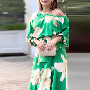 Vestido Longo Casual Coloré