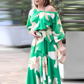 Vestido Longo Casual Coloré