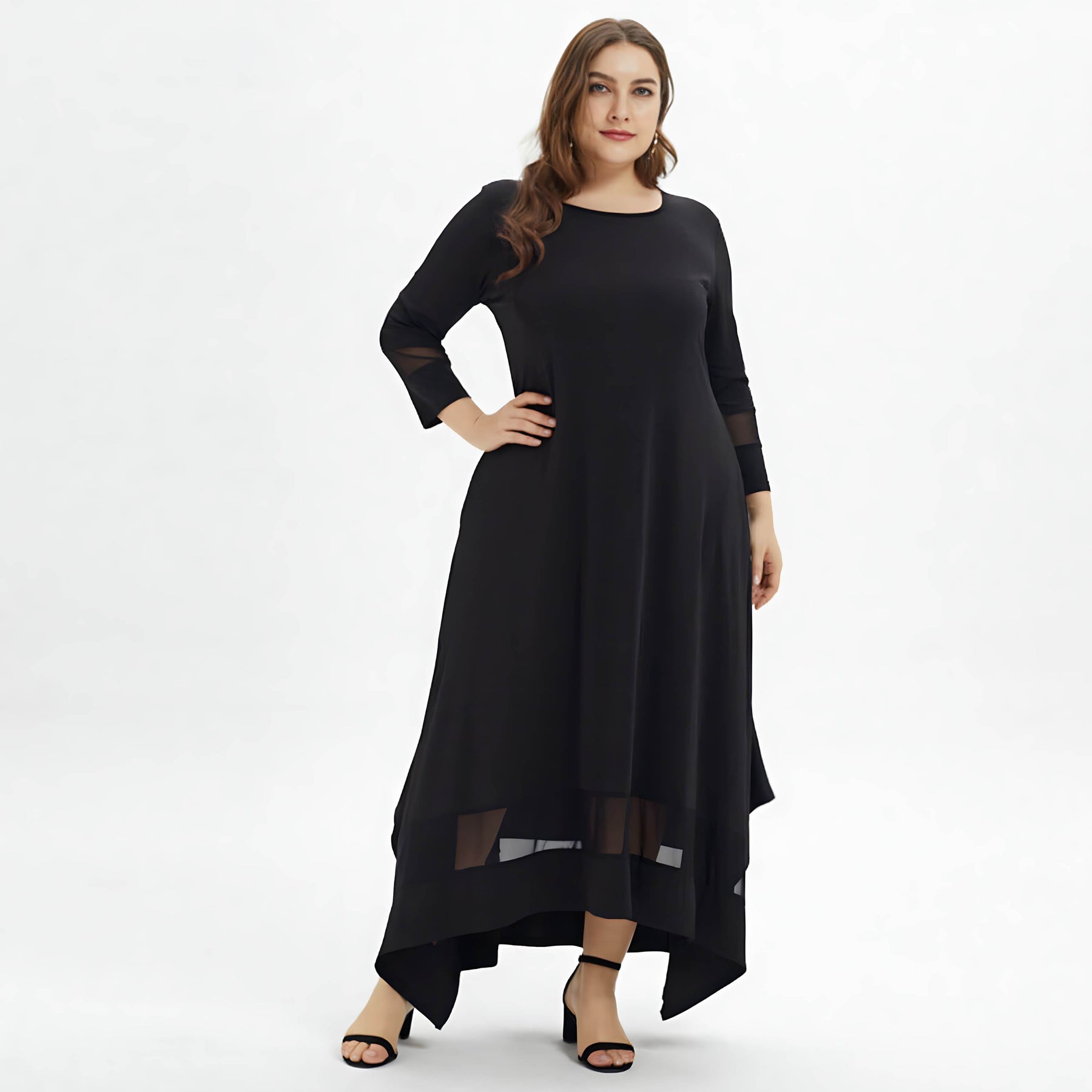 Vestido Longo Coeur - Plus Size