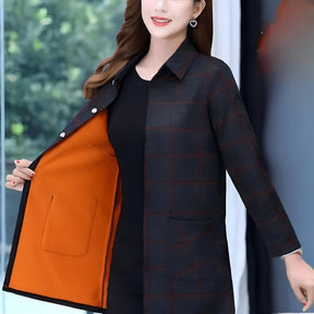 Casaco Feminino Xadrez Josette