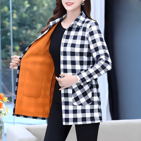 Casaco Feminino Xadrez Josette