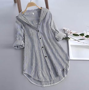 Camisa Feminina Alongada Angel