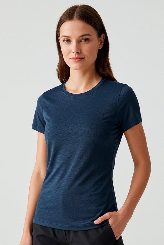 CAMISETA FEMININA FITNESS DRY POLIAMIDA