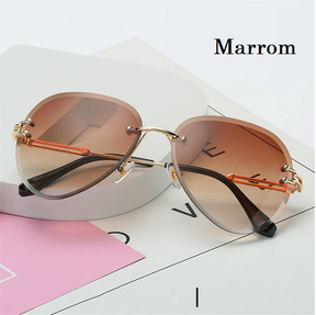 Óculos de Sol Aviador Degradê