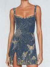 Vestido Curto Paetê Modern Pérola