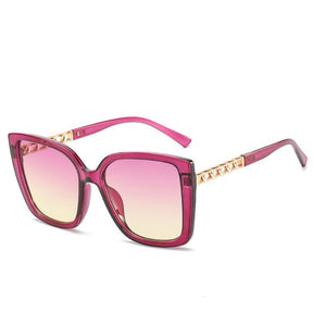 Óculos de Sol Quadrado Gatinho