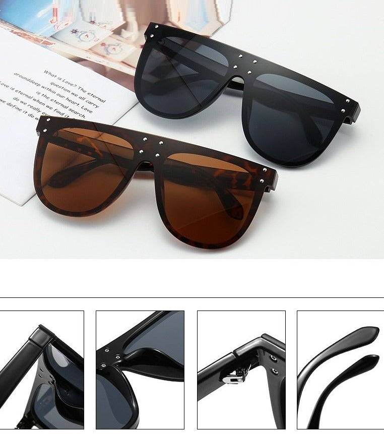 Óculos de Sol Quadrado Espelhado Tina