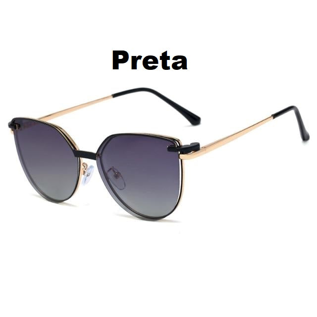 Óculos Gatinho Clip on Lara (2 em 1)