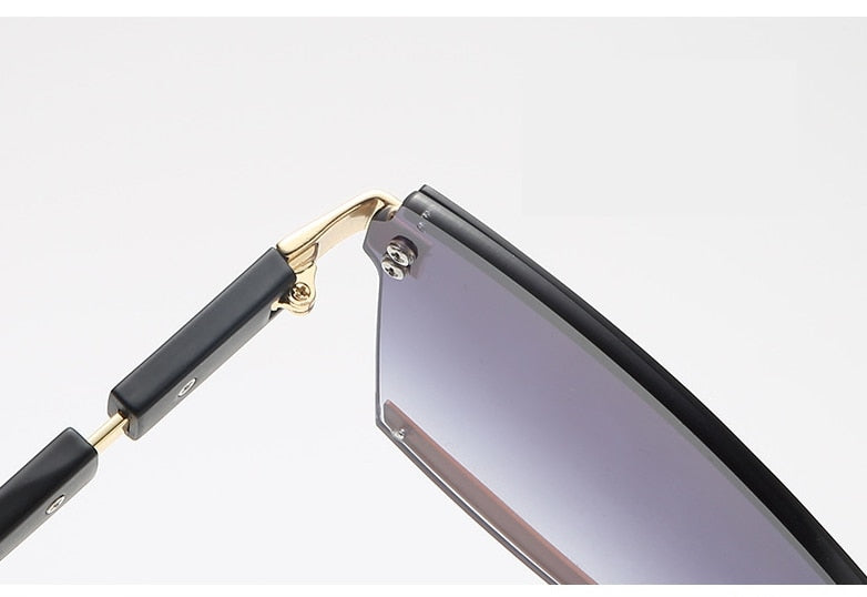 Óculos de Sol Quadrado Rimless