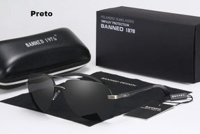 Óculos de Sol Aviador Banned