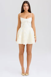 Vestido Curto Modelador com Amarrações – Modern Selena | GOLDEN ERA