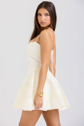 Vestido Curto Modelador com Amarrações – Modern Selena | GOLDEN ERA