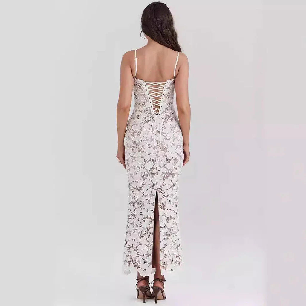 Vestido Midi Rendado Modern Sofia - GOLDEN ERA