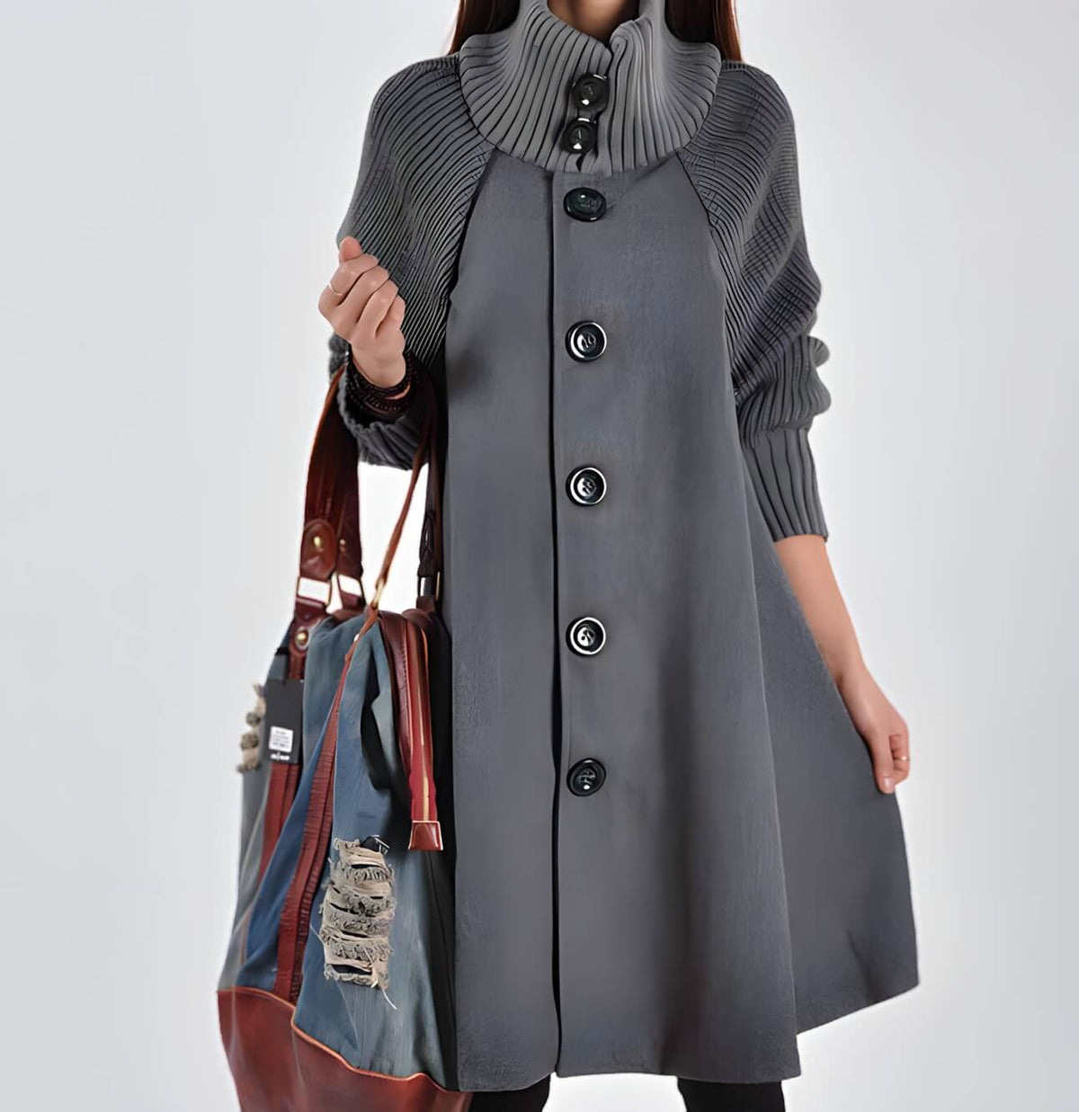 Casaco Feminino de Lã Batida Alongado Dakota