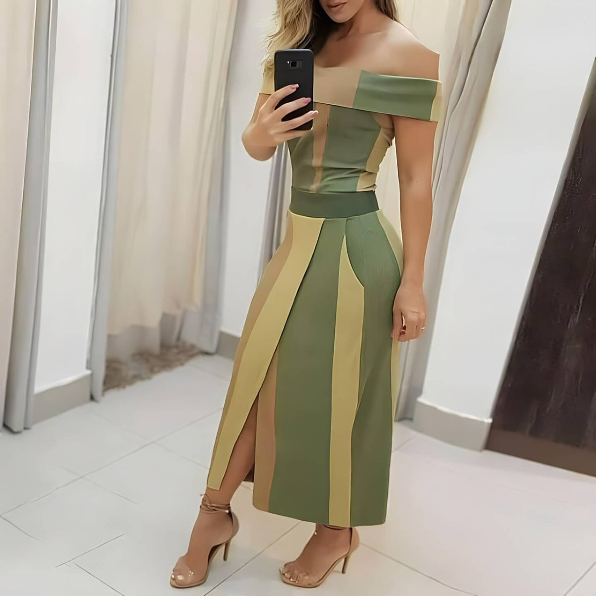 Vestido Mídi Menton